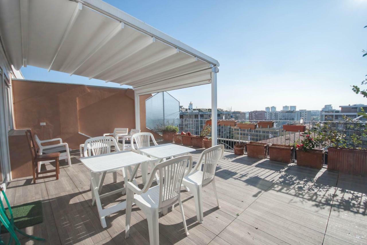 Exclusive Rooftop Apartment With Large Terrace In Solari/Tortona มิลาน ภายนอก รูปภาพ